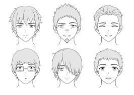 how to draw male anime characters step