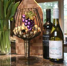 Big Wine Glass Cork Holder For Wine