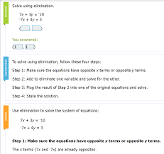 U 10 Solve A System Of Equations Using