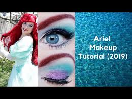 ariel little mermaid makeup tutorial