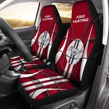 Mustang Car Seat Cover Ver 1 Set Of 2
