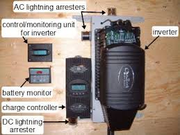 It shows the components of the circuit as simplified shapes, as well as the power and signal links in between the devices. Off Grid Solar Power Systems