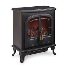 Electric Fireplace Heater Black Stove W