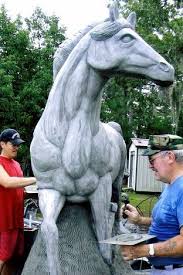 Horse Sculpture Concrete Sculpture