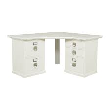 The express corner workstation is available in a wide variety of sizes and 3 colours. 49 Off Pottery Barn Pottery Barn Bedford Five Drawer Corner Desk Tables
