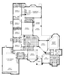 Mediterranean Style House Plan 5 Beds