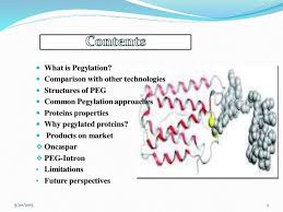 Pegylation Of Protiens Drugs