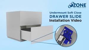 undermount soft close drawer slide