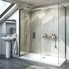We saved our money and splurged on the remodel. Mode 8mm Walk In Shower Enclosure Pack With Stone Shower Tray Victoriaplum Com