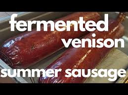 venison summer sausage with jalapenos
