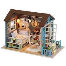 diy miniature dollhouse kit realistic