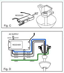 thermostatic ceiling fan receiver