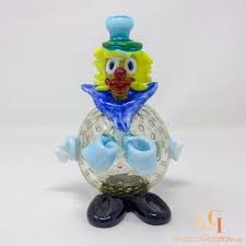 Glass Clown Ornament