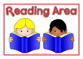 Book Corner Reading Area Classroom Signs Labels Sparklebox