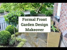 Formal Front Garden Design Makeover