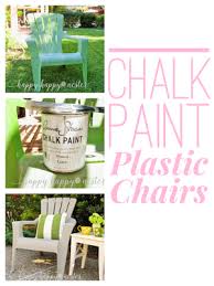 annie sloan chalk paint and plastic