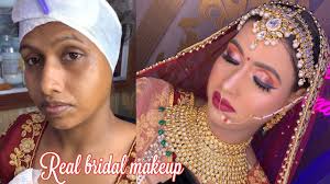 dark skin bridal makeup tutorial step