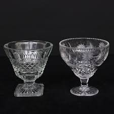 Pcs Crystal Glass 1900s Glass