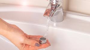 Once per day, sprinkle the sink with baking soda and use a clean rag or paper towel to scrub the baking soda into the sink. How To Remove And Clean A Faucet Aerator