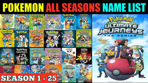 pokemon all seasons name list pokemon