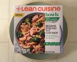 lean cuisine bowls sesame stir fry with