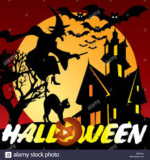 Halloween Poster Template Stock Vector Art Illustration