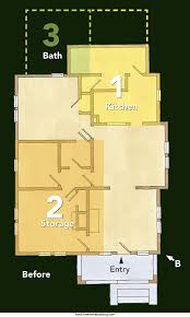 A New Floor Plan Saves An Old House