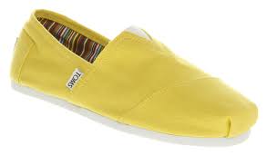 Toms Shoes Yellow