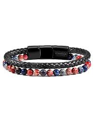 coastal jewelry men s red and blue