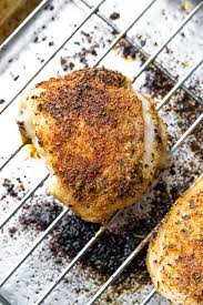 perfect crispy baked en thighs