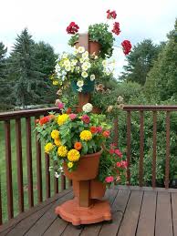 Vertical Herb Garden Flower Pot Tower