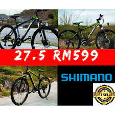 We believe in the power of cycling to create a better world as we move forward. 2019 27 5 Inch Ultron Mtb 24 Speed Shimano Bicycle Basikal Mountain Bike 27er Shopee Malaysia