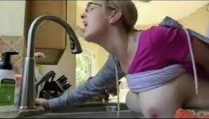 kitchen sex with big tits blonde milf I meet her at sexturs.com TNAFlix  Porn Videos