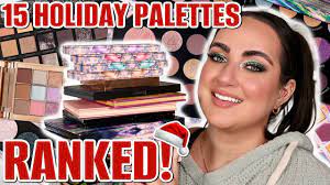 15 new holiday palettes ranked from