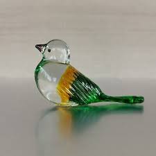 Glass Birds Figurines Blown Glass Bird