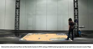 interactive floor systems for