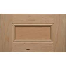 drawer front sle unfinished maple