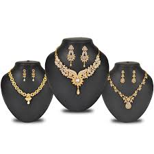 3 austrian diamond jewellery sets