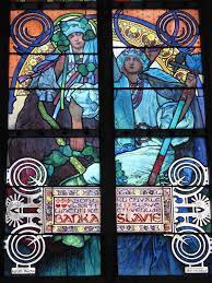 Alphonse Mucha Stained Glass Window St