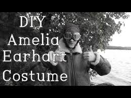 amelia earhart costume a quick easy