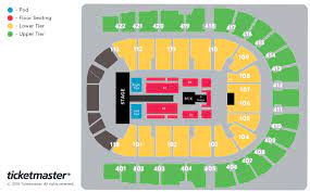 on tour seating plan the o2 arena