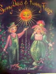 Details About Sunny Days Funny Faces Jo Sonja David Jansen Folk Art Paint Pattern Book Unused