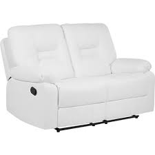 Modern Faux Leather Recliner Sofa