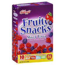 kellogg s fruity snacks mixed berry