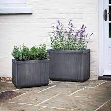 Tall Rectangular Bathford Planter