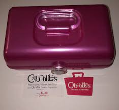 caboodles hot pink makeup storage case