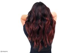 20 best black hair with red highlights