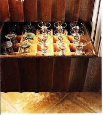 If you've got a lot of different drinkware you're constantly trying to cram into the same cupboard, again, utilise height. Designing Your Dream Home Storing Glasses In A Drawer Wine Glass Storage Bespoke Kitchen Design Glass Kitchen Cabinets