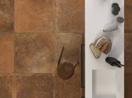 cotto effect porcelain stoneware