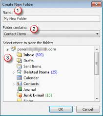 Dec 02, 2020 · open an email and select message > rules > create rule. Create A New Contact Folder And Enable It As An Outlook Address Book